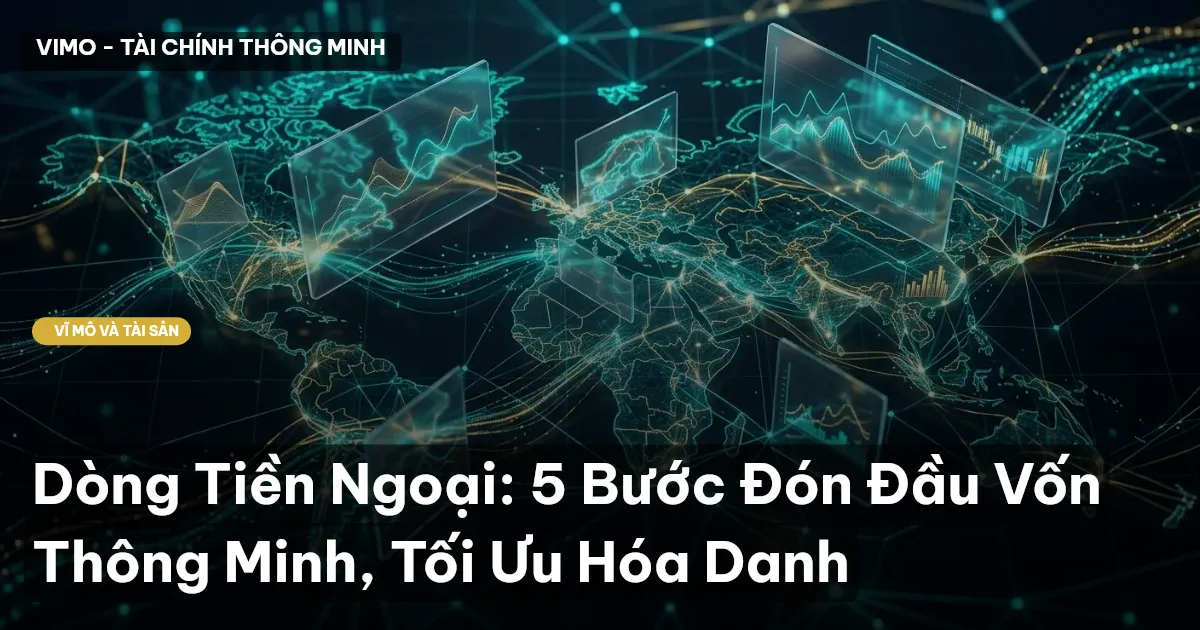 Dòng Tiền Ngoại: 5 Bước Đón Đầu Vốn Thông Minh, Tối Ưu Hóa Danh