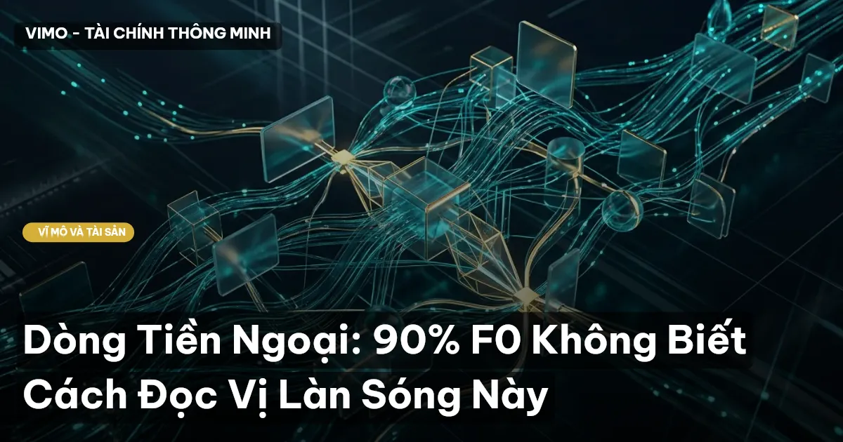 Dòng Tiền Ngoại: 90% F0 Không Biết Cách Đọc Vị Làn Sóng Này
