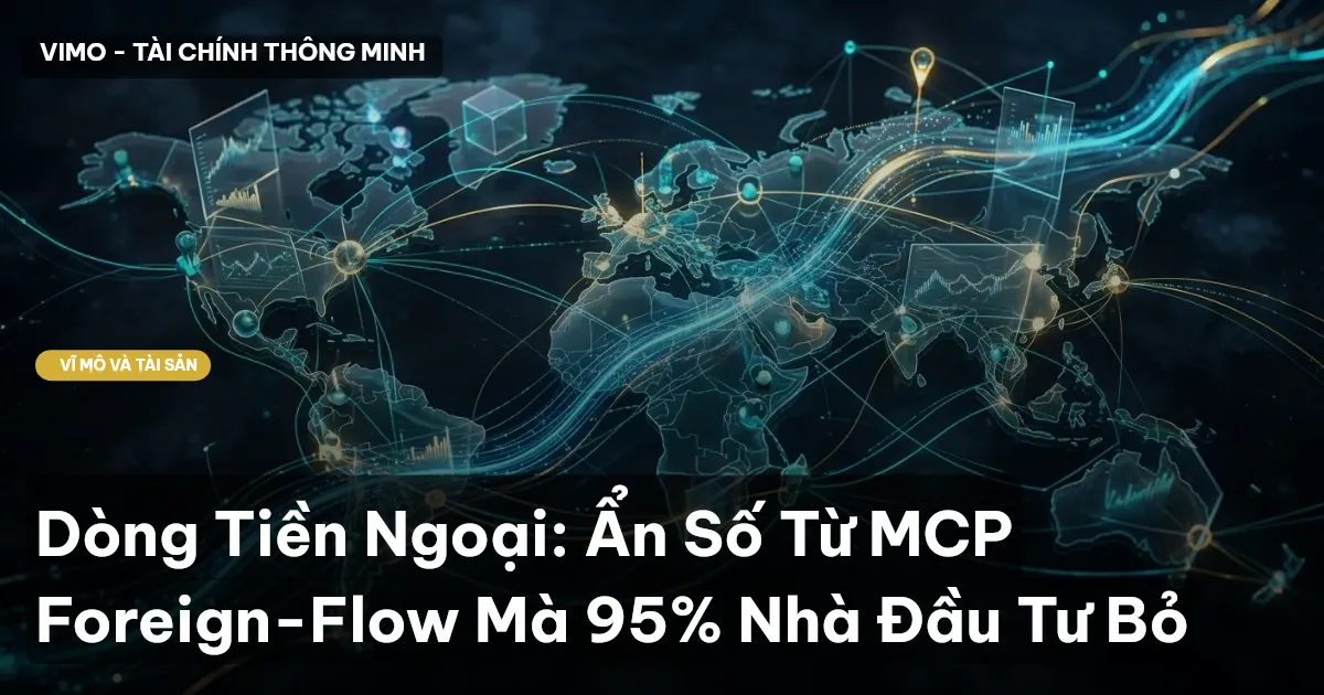 Dòng Tiền Ngoại: Ẩn Số Từ MCP Foreign-Flow Mà 95% Nhà Đầu Tư Bỏ