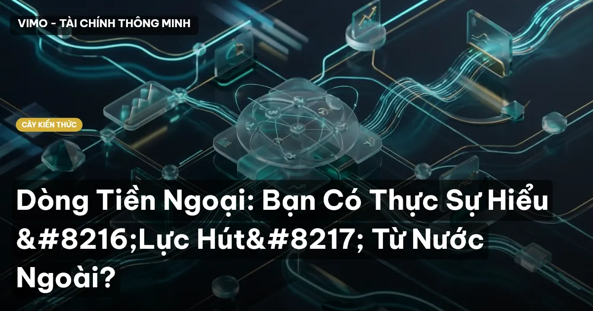 Dòng Tiền Ngoại: Bạn Có Thực Sự Hiểu ‘Lực Hút’ Từ Nước Ngoài?