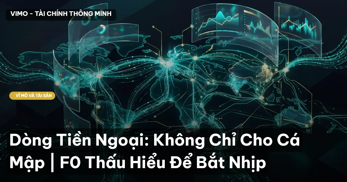 Dòng Tiền Ngoại: Không Chỉ Cho Cá Mập | F0 Thấu Hiểu Để Bắt Nhịp