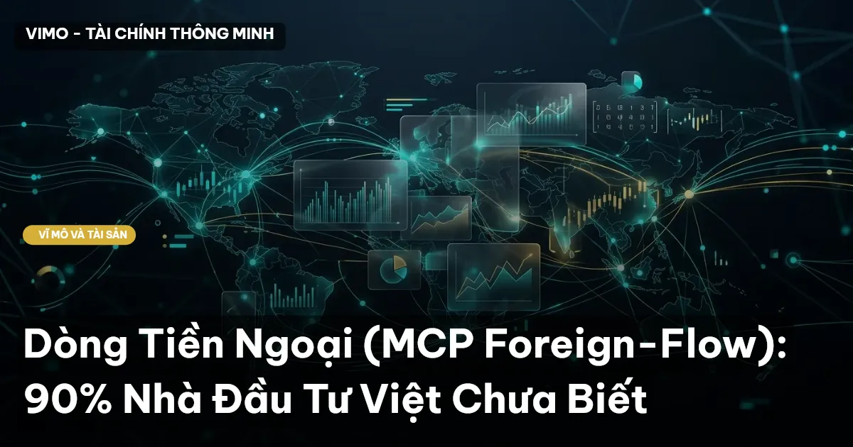Dòng Tiền Ngoại (MCP Foreign-Flow): 90% Nhà Đầu Tư Việt Chưa Biết