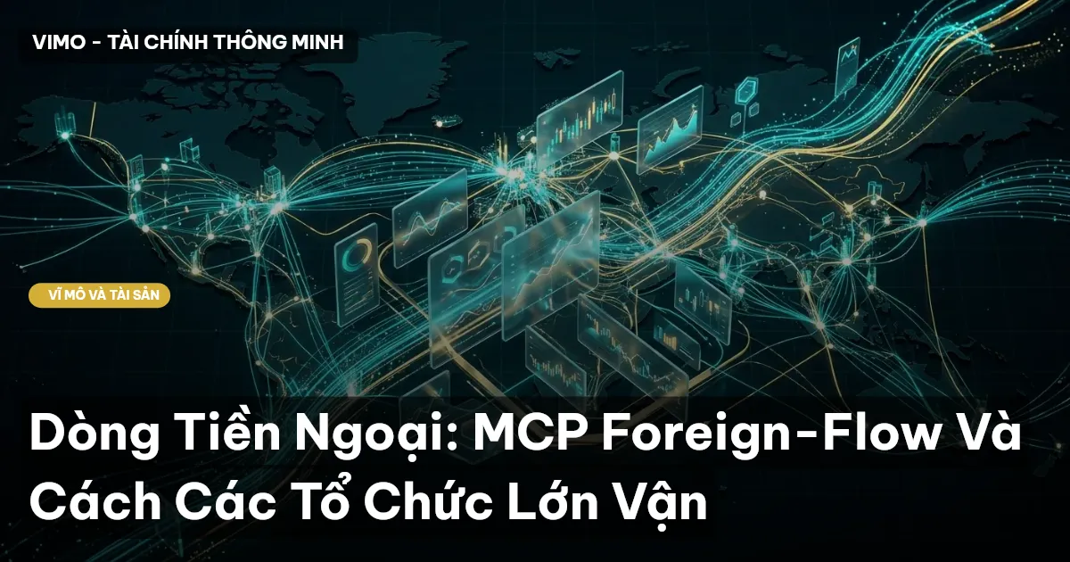 Dòng Tiền Ngoại: MCP Foreign-Flow Và Cách Các Tổ Chức Lớn Vận