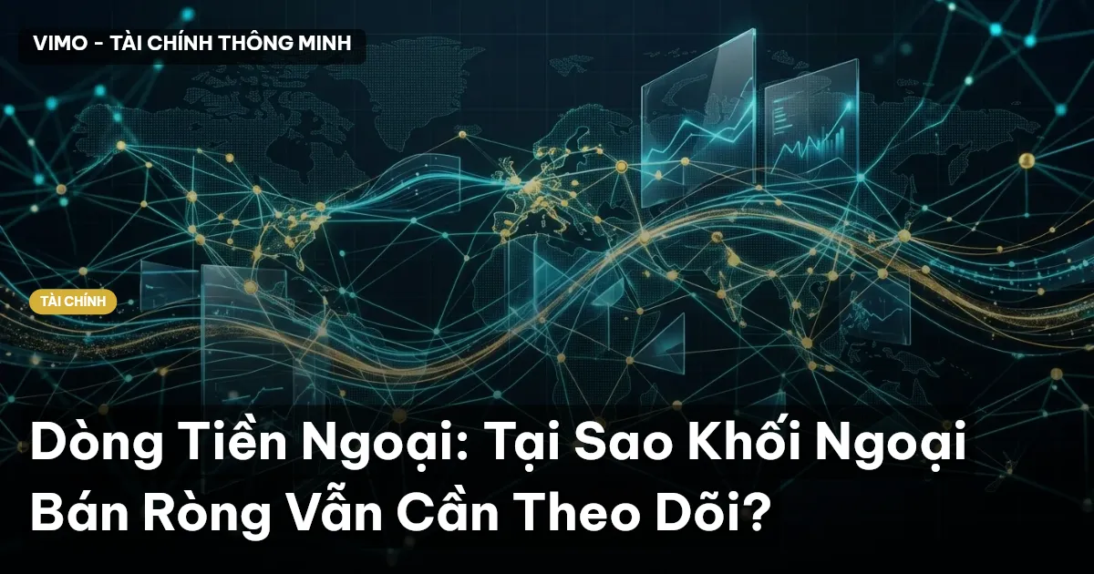 Dòng Tiền Ngoại: Tại Sao Khối Ngoại Bán Ròng Vẫn Cần Theo Dõi?