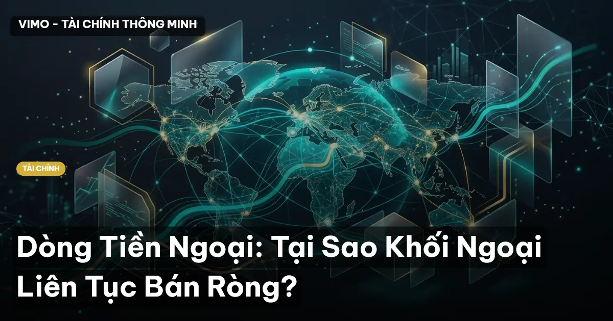 Dòng Tiền Ngoại: Tại Sao Khối Ngoại Liên Tục Bán Ròng?