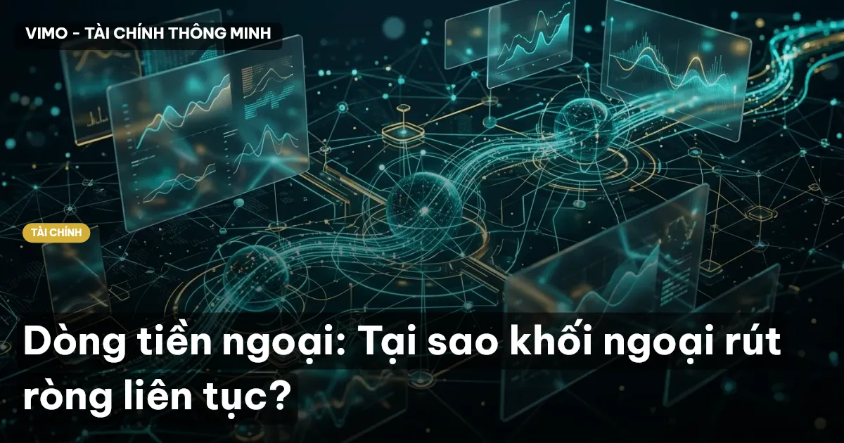 Dòng tiền ngoại: Tại sao khối ngoại rút ròng liên tục?