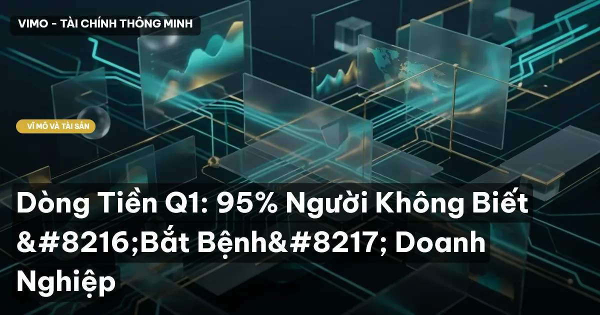 Dòng Tiền Q1: 95% Người Không Biết ‘Bắt Bệnh’ Doanh Nghiệp