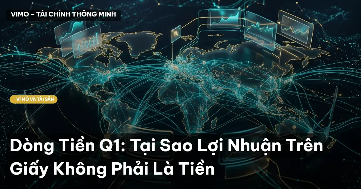 Dòng Tiền Q1: Tại Sao Lợi Nhuận Trên Giấy Không Phải Là Tiền