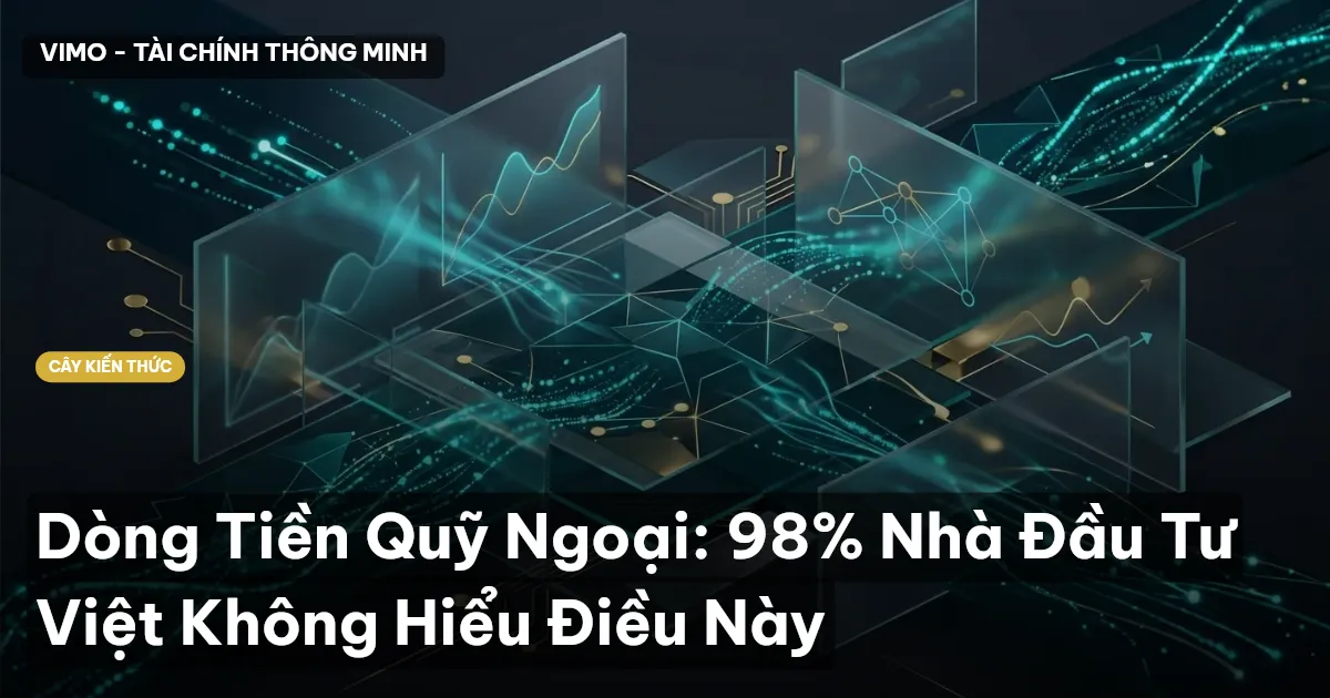 Dòng Tiền Quỹ Ngoại: 98% Nhà Đầu Tư Việt Không Hiểu Điều Này