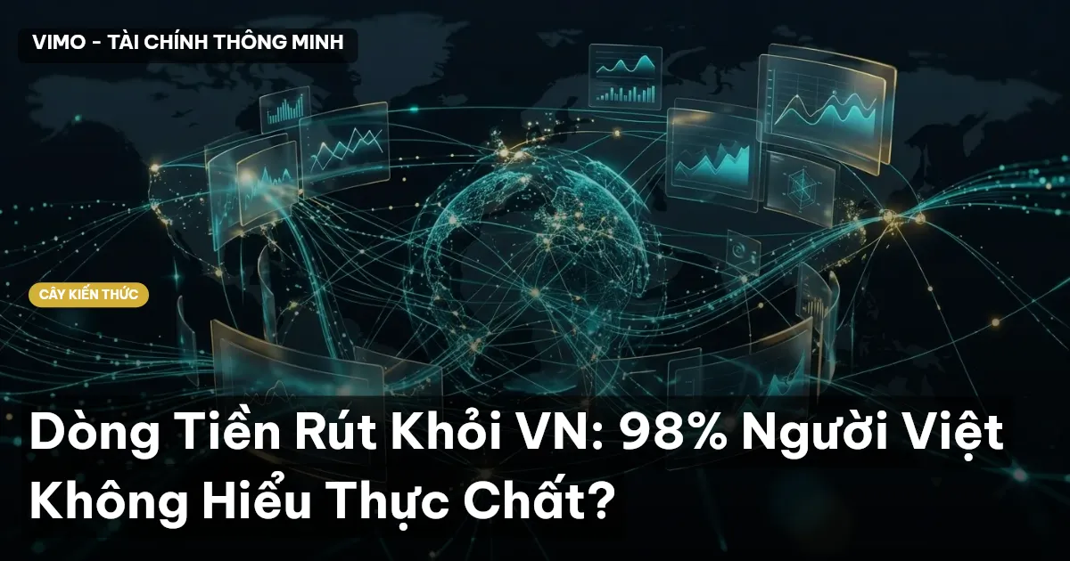 Dòng Tiền Rút Khỏi VN: 98% Người Việt Không Hiểu Thực Chất?