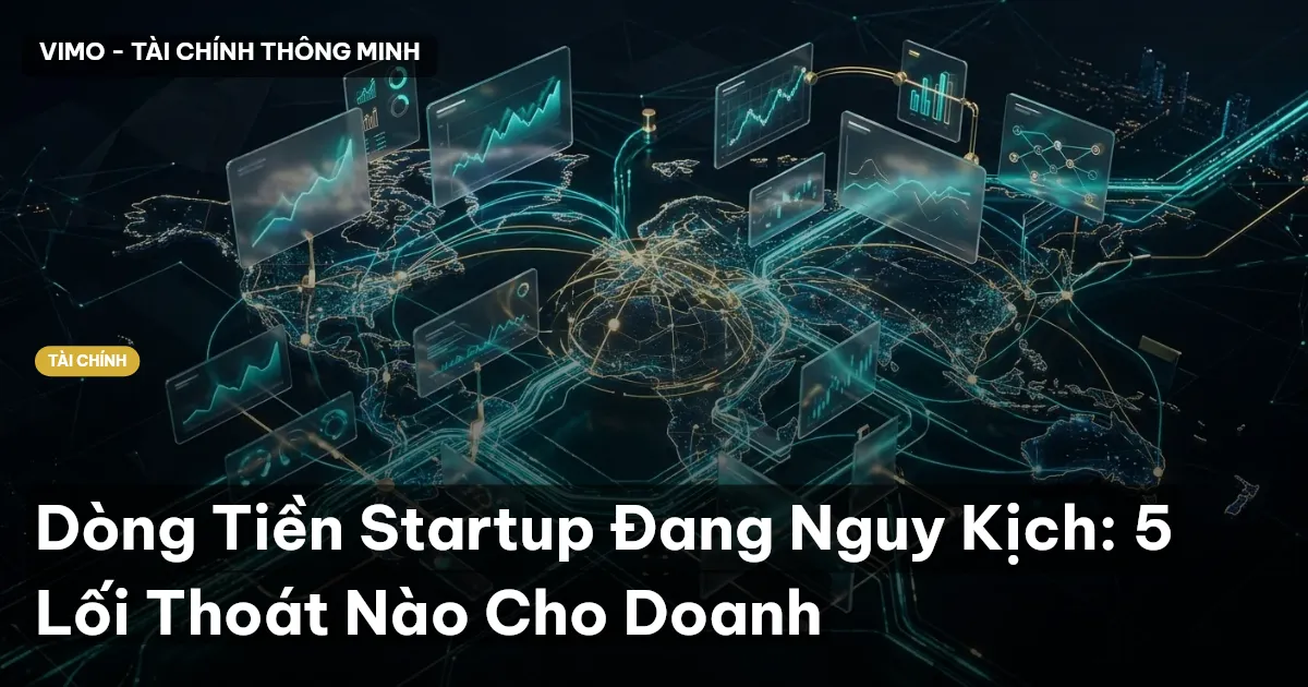 Dòng Tiền Startup Đang Nguy Kịch: 5 Lối Thoát Nào Cho Doanh
