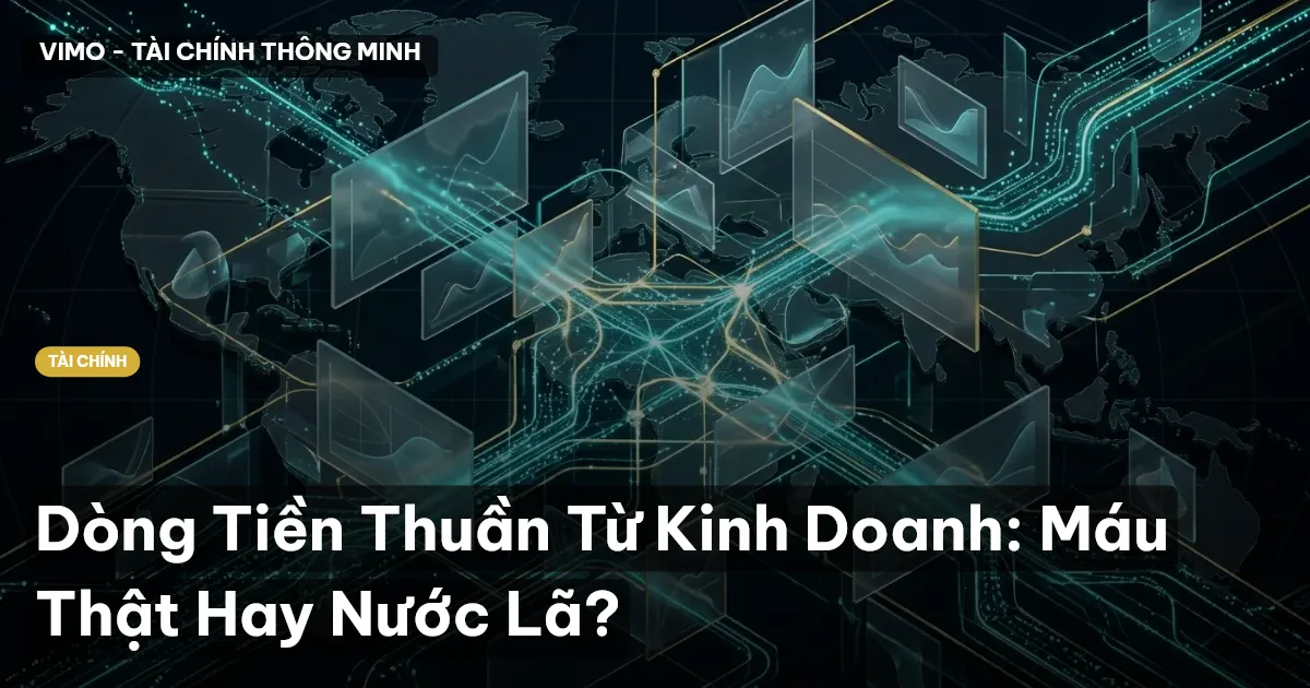 Dòng Tiền Thuần Từ Kinh Doanh: Máu Thật Hay Nước Lã?