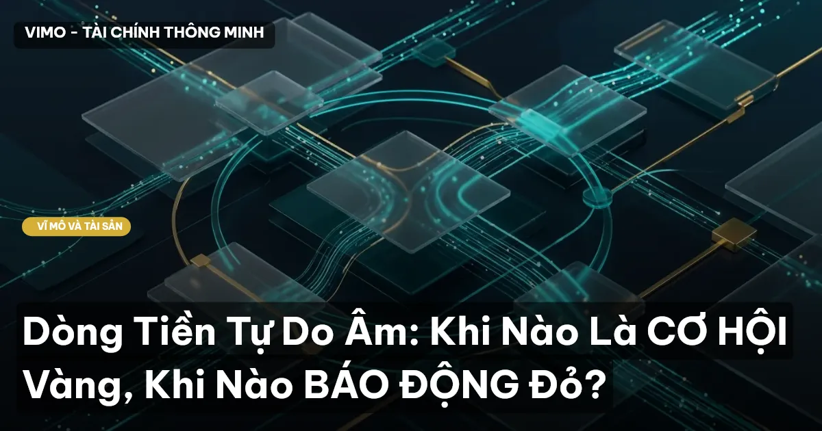 Dòng Tiền Tự Do Âm: Khi Nào Là CƠ HỘI Vàng, Khi Nào BÁO ĐỘNG Đỏ?