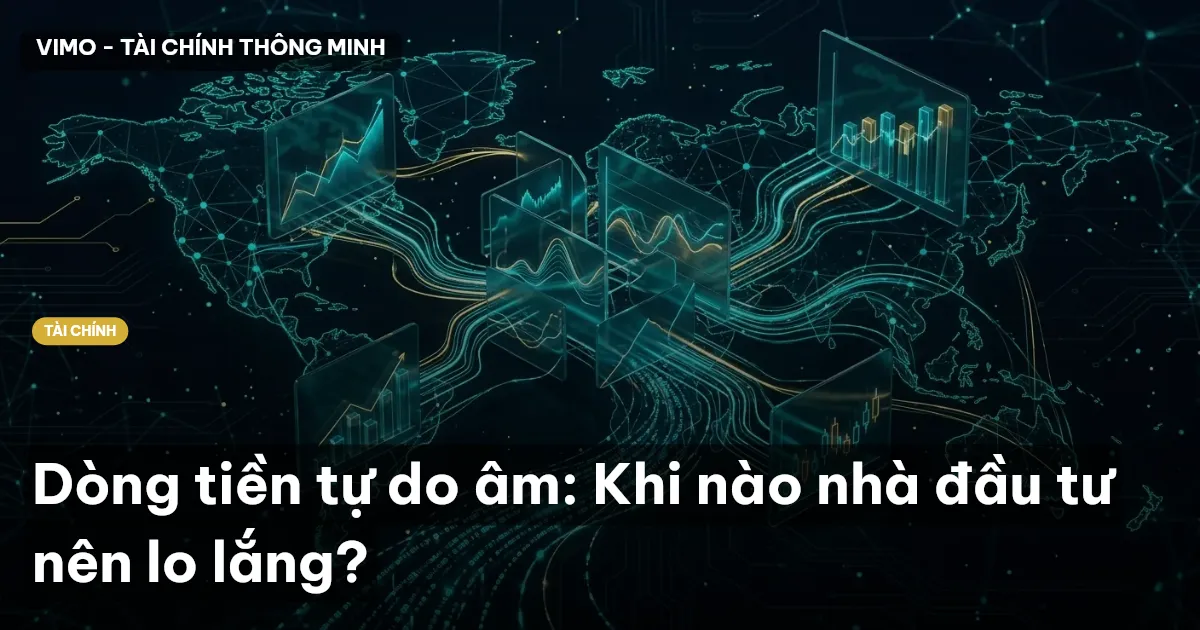 dòng tiền tự do âm