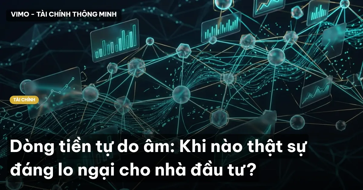 dòng tiền tự do âm