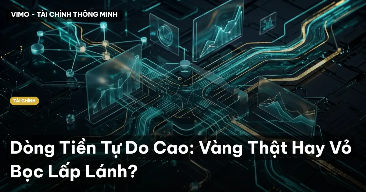Dòng Tiền Tự Do Cao: Vàng Thật Hay Vỏ Bọc Lấp Lánh?