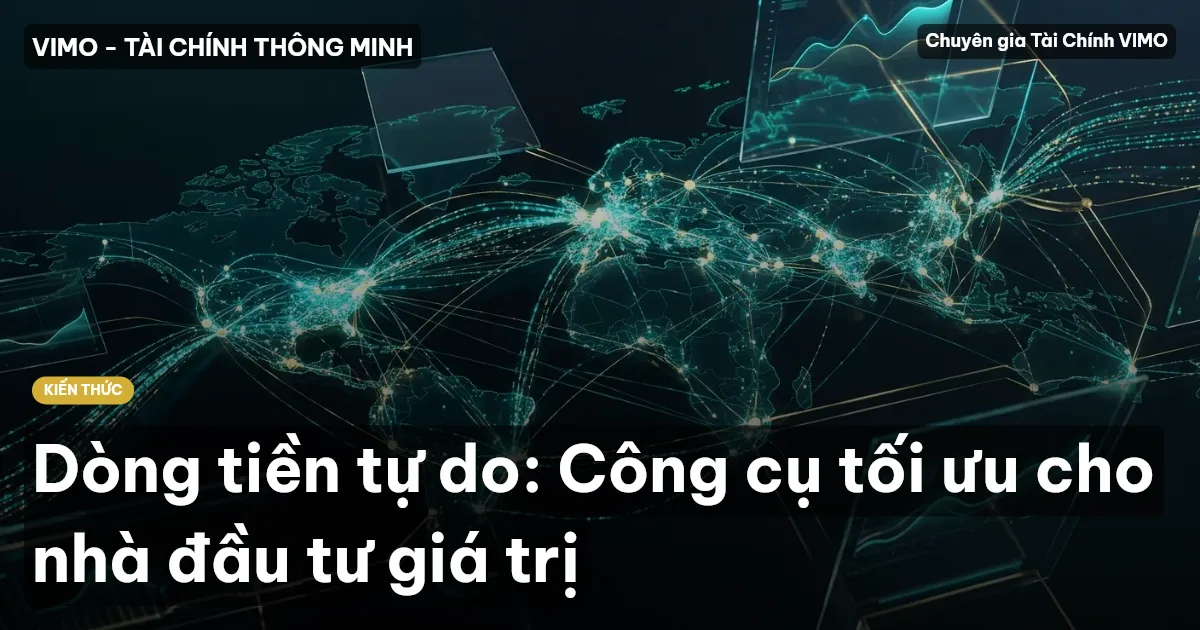 Dòng tiền tự do: Công cụ tối ưu cho nhà đầu tư giá trị