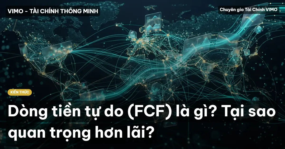 Dòng tiền tự do (FCF) là gì? Tại sao quan trọng hơn lãi?