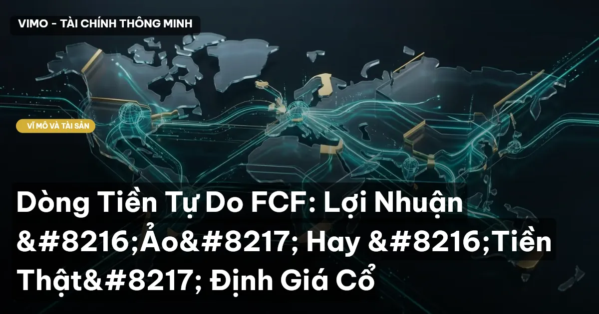 Dòng Tiền Tự Do FCF: Lợi Nhuận ‘Ảo’ Hay ‘Tiền Thật’ Định Giá Cổ