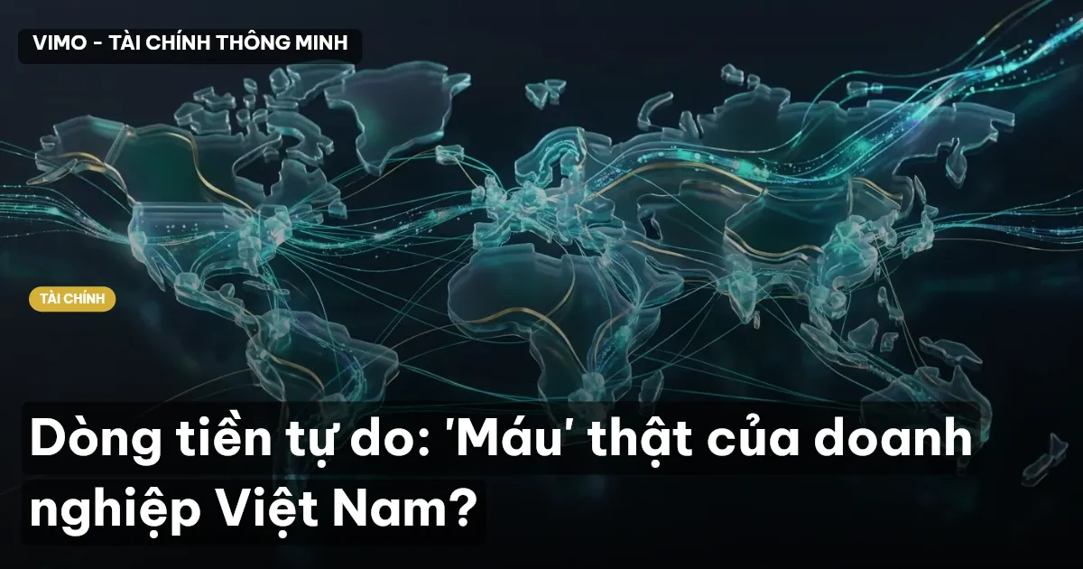 Dòng tiền tự do: 'Máu' thật của doanh nghiệp Việt Nam?