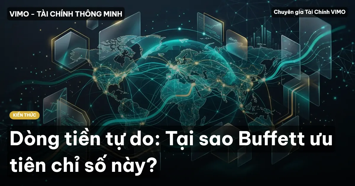 Dòng tiền tự do: Tại sao Buffett ưu tiên chỉ số này?