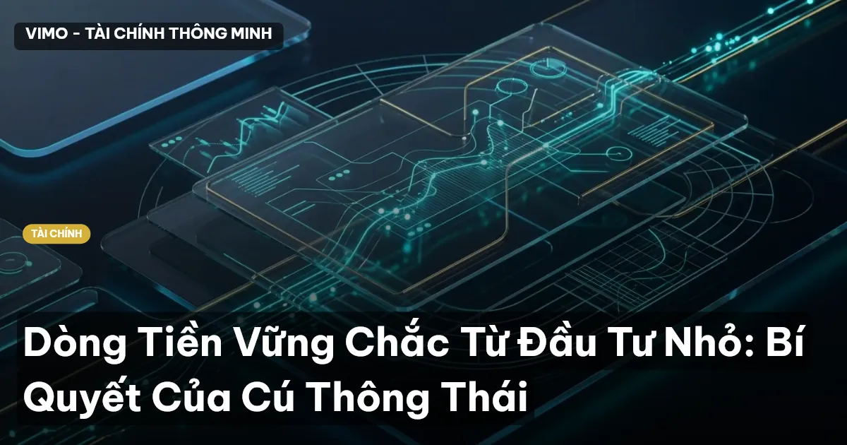 dòng tiền đầu tư nhỏ