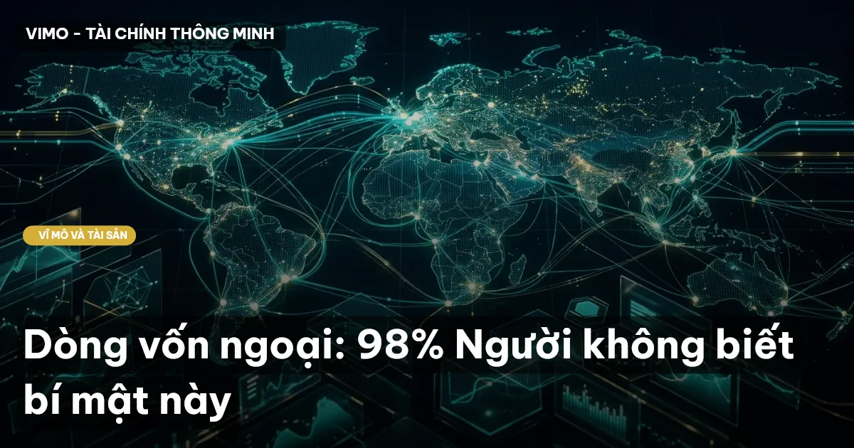 Dòng vốn ngoại: 98% Người không biết bí mật này