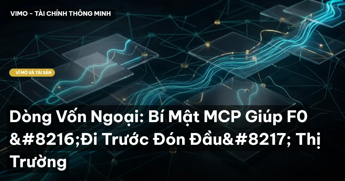 Dòng Vốn Ngoại: Bí Mật MCP Giúp F0 'Đi Trước Đón Đầu' Thị Trường