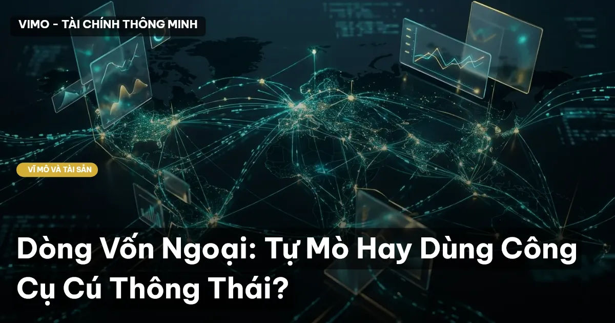 Dòng Vốn Ngoại: Tự Mò Hay Dùng Công Cụ Cú Thông Thái?