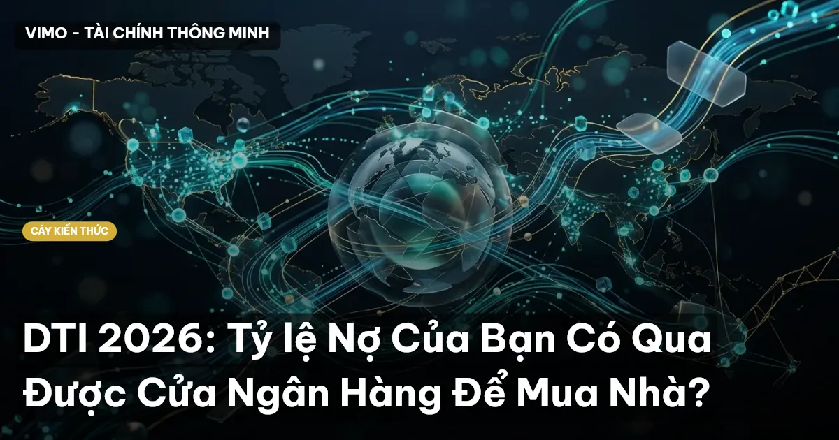 DTI 2026: Tỷ lệ Nợ Của Bạn Có Qua Được Cửa Ngân Hàng Để Mua Nhà?