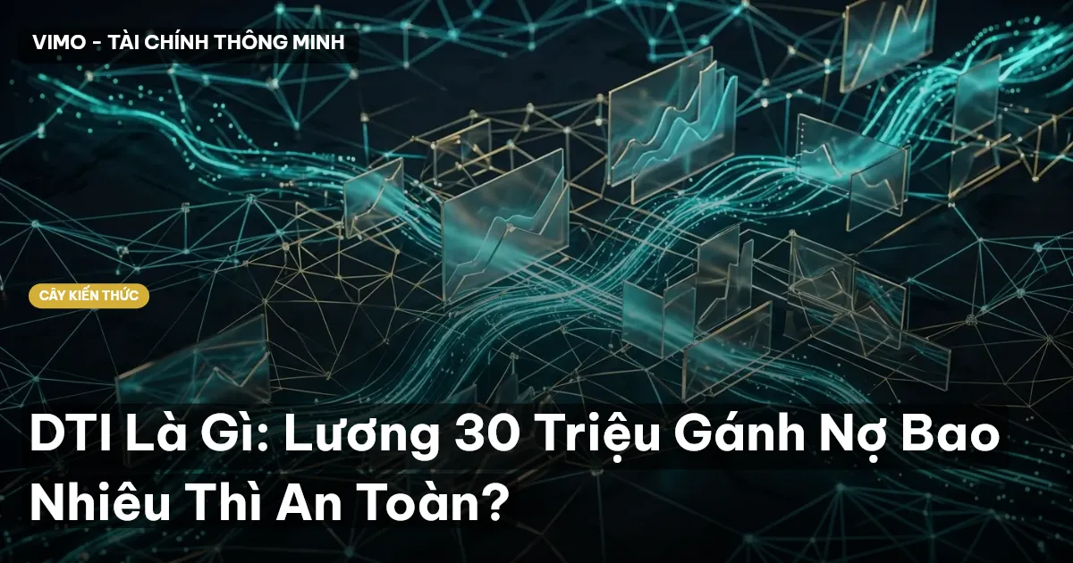 DTI Là Gì: Lương 30 Triệu Gánh Nợ Bao Nhiêu Thì An Toàn?