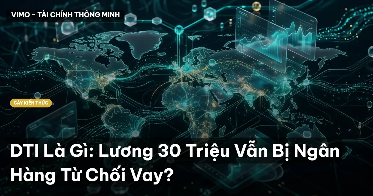DTI Là Gì: Lương 30 Triệu Vẫn Bị Ngân Hàng Từ Chối Vay?