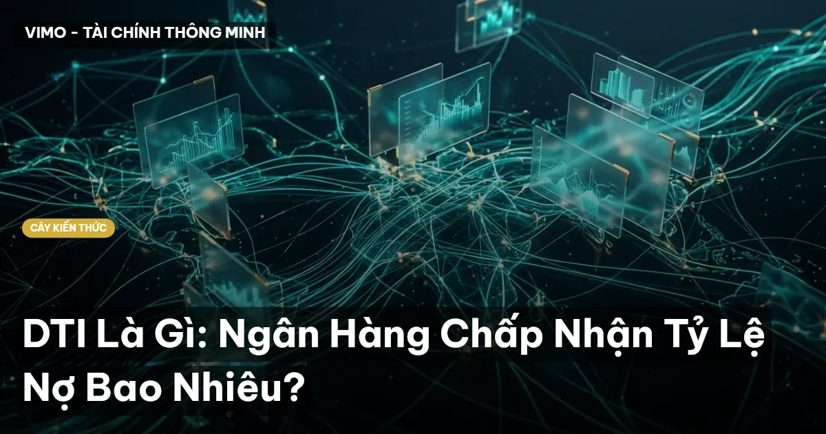 DTI Là Gì: Ngân Hàng Chấp Nhận Tỷ Lệ Nợ Bao Nhiêu?