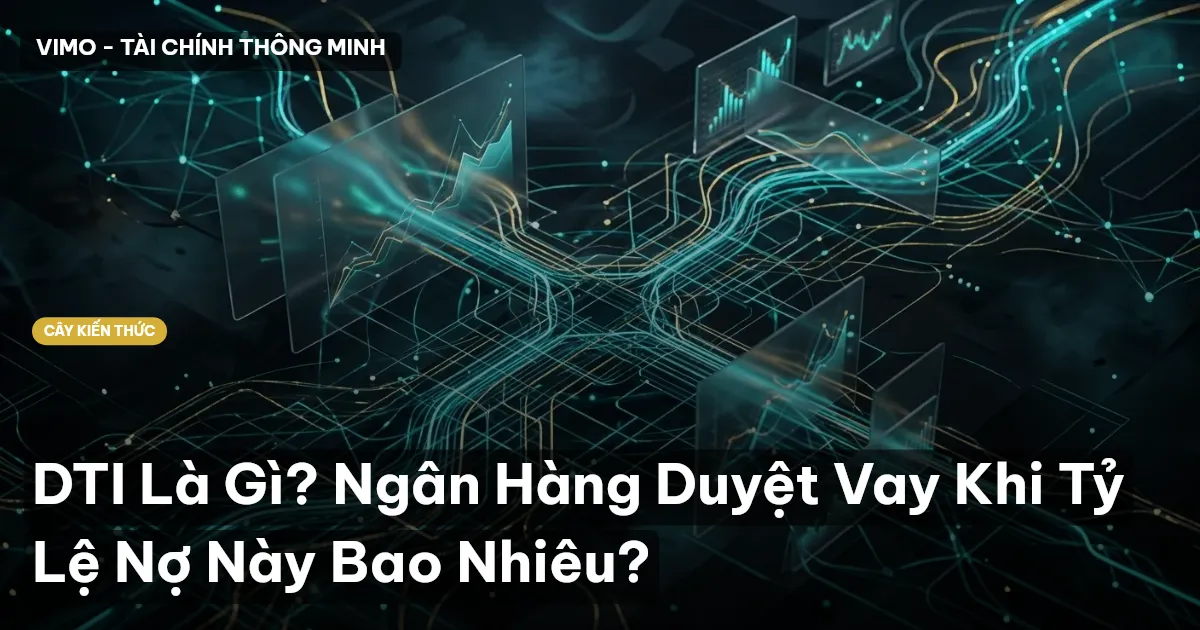 DTI Là Gì? Ngân Hàng Duyệt Vay Khi Tỷ Lệ Nợ Này Bao Nhiêu?