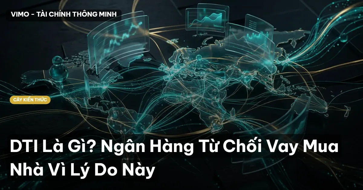 DTI Là Gì? Ngân Hàng Từ Chối Vay Mua Nhà Vì Lý Do Này