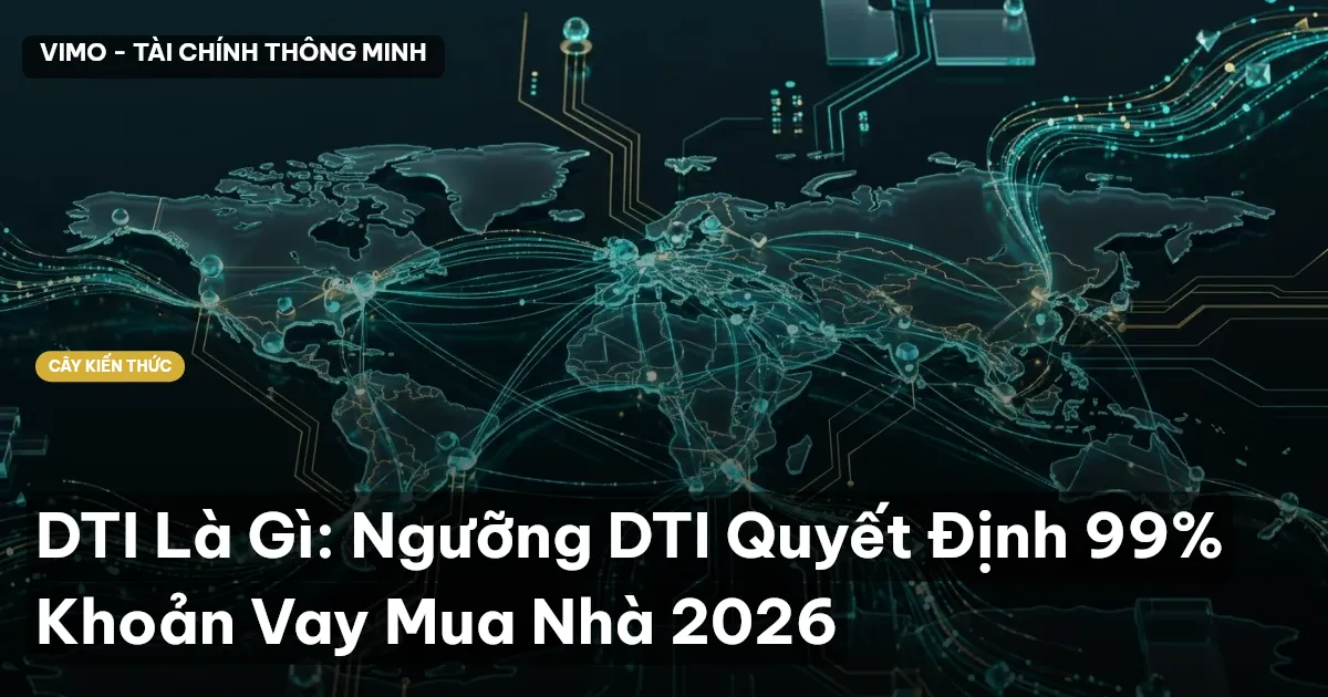 DTI Là Gì: Ngưỡng DTI Quyết Định 99% Khoản Vay Mua Nhà 2026