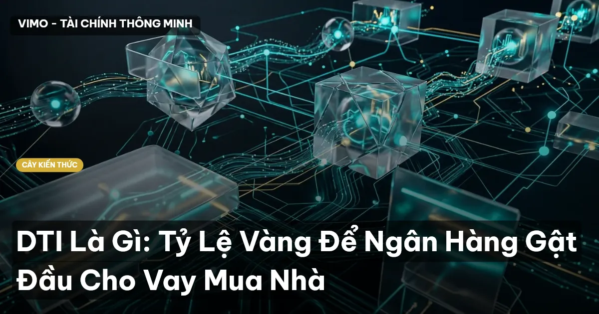 DTI Là Gì: Tỷ Lệ Vàng Để Ngân Hàng Gật Đầu Cho Vay Mua Nhà