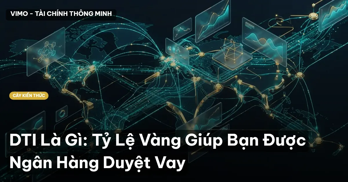 DTI Là Gì: Tỷ Lệ Vàng Giúp Bạn Được Ngân Hàng Duyệt Vay