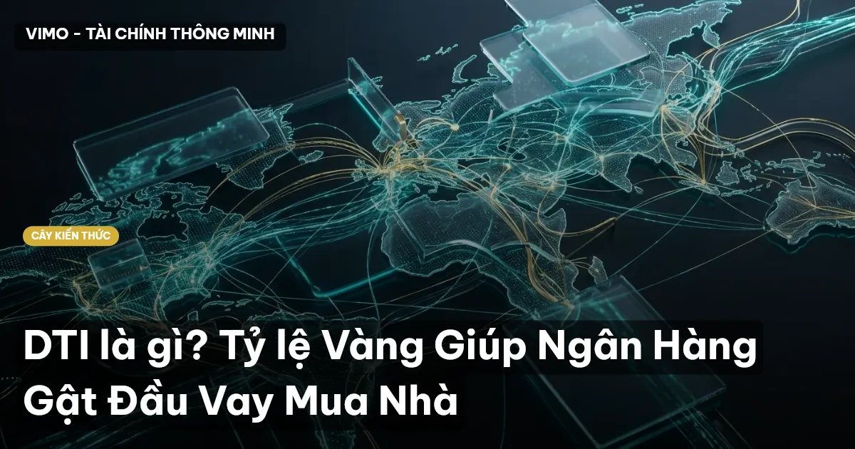 DTI là gì? Tỷ lệ Vàng Giúp Ngân Hàng Gật Đầu Vay Mua Nhà