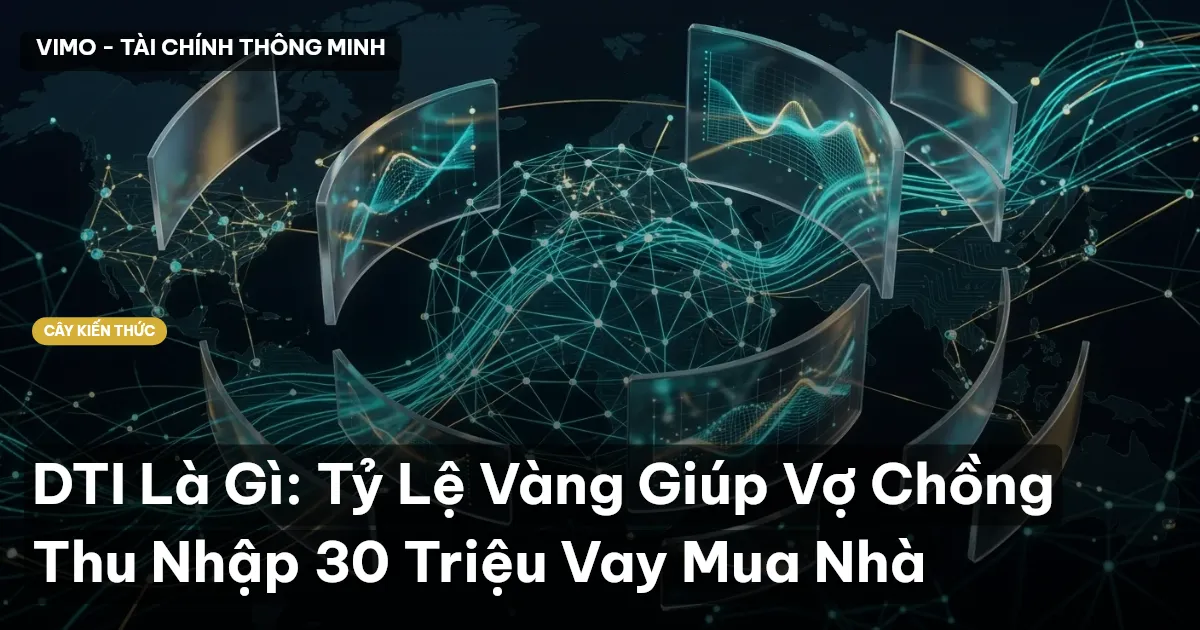 DTI Là Gì: Tỷ Lệ Vàng Giúp Vợ Chồng Thu Nhập 30 Triệu Vay Mua Nhà