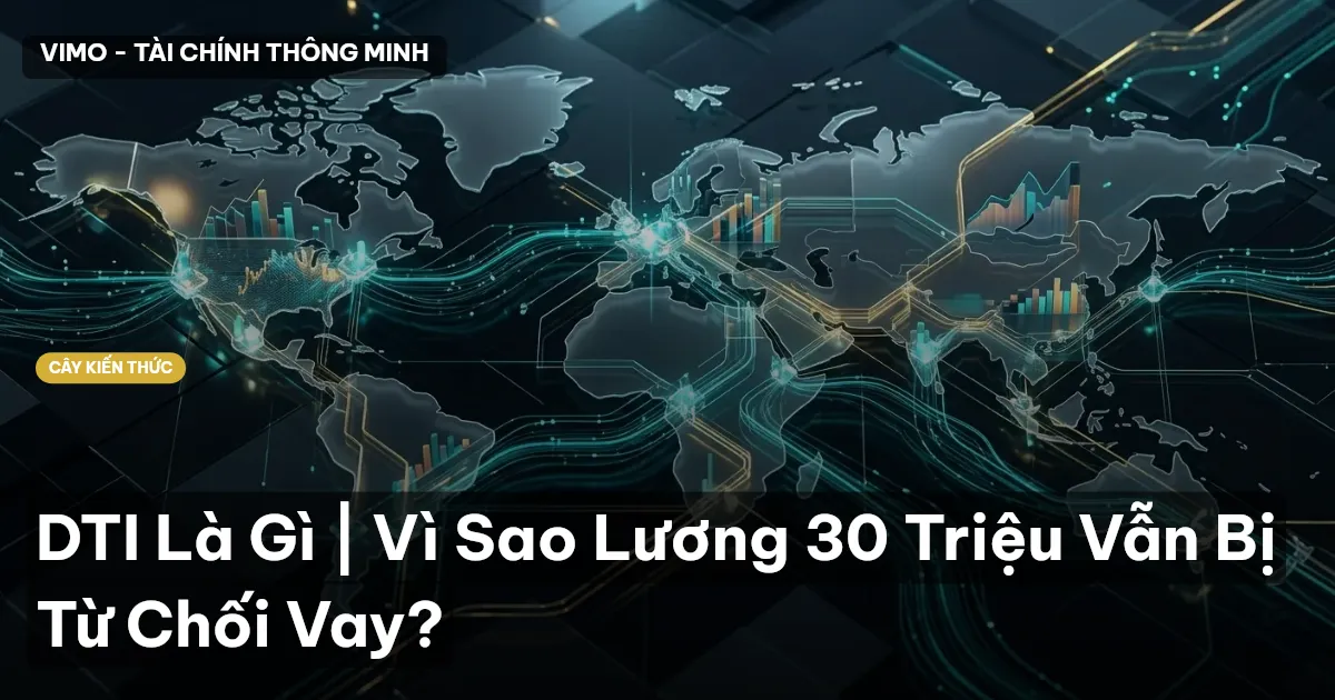 DTI Là Gì | Vì Sao Lương 30 Triệu Vẫn Bị Từ Chối Vay?
