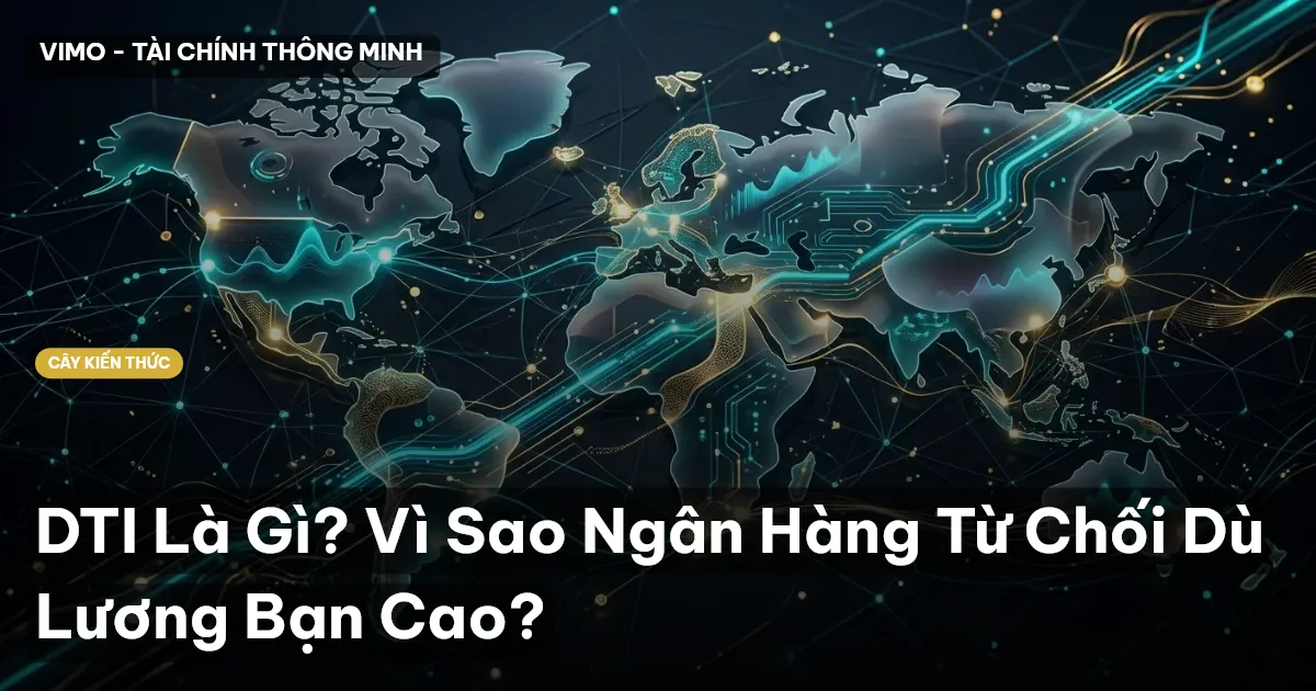 DTI Là Gì? Vì Sao Ngân Hàng Từ Chối Dù Lương Bạn Cao?