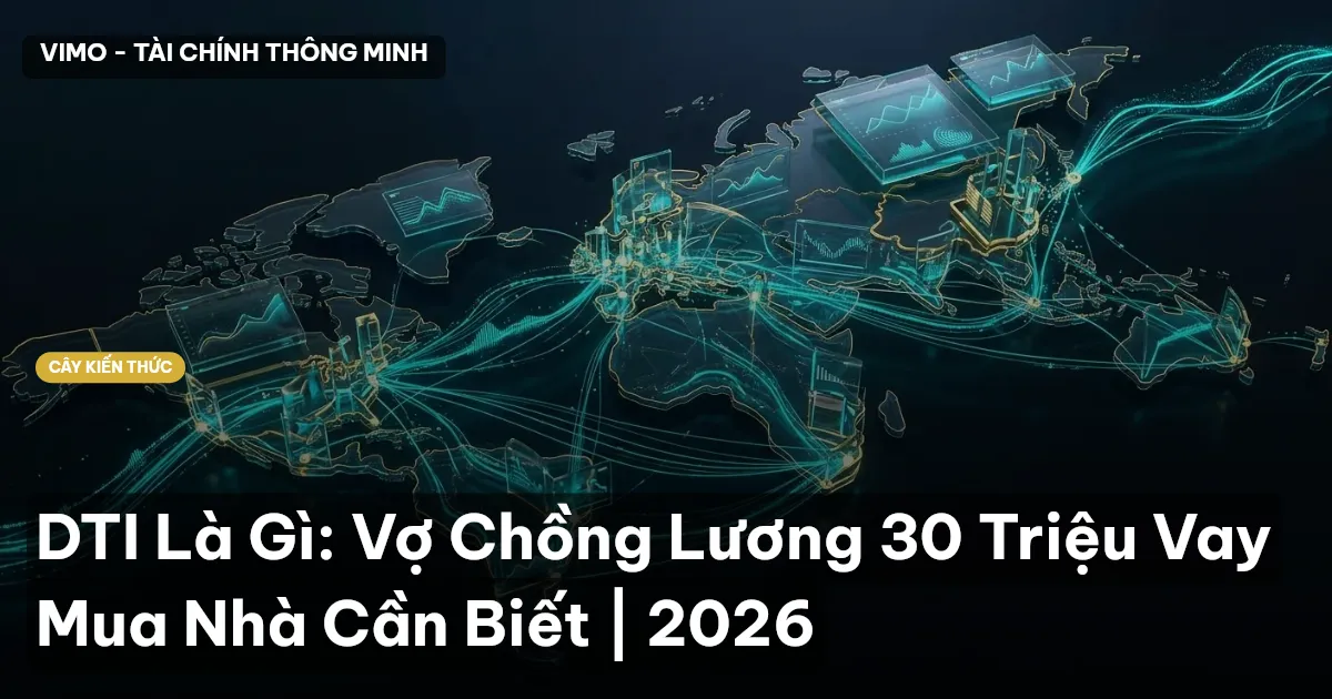 DTI Là Gì: Vợ Chồng Lương 30 Triệu Vay Mua Nhà Cần Biết | 2026