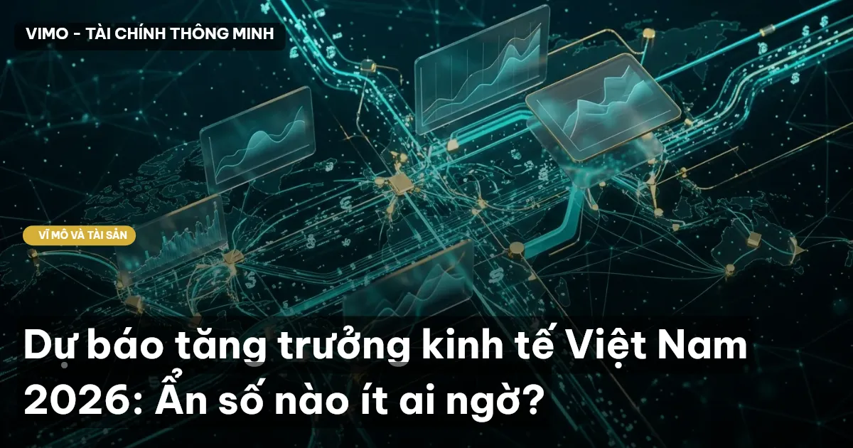 Dự báo tăng trưởng kinh tế Việt Nam 2026: Ẩn số nào ít ai ngờ?