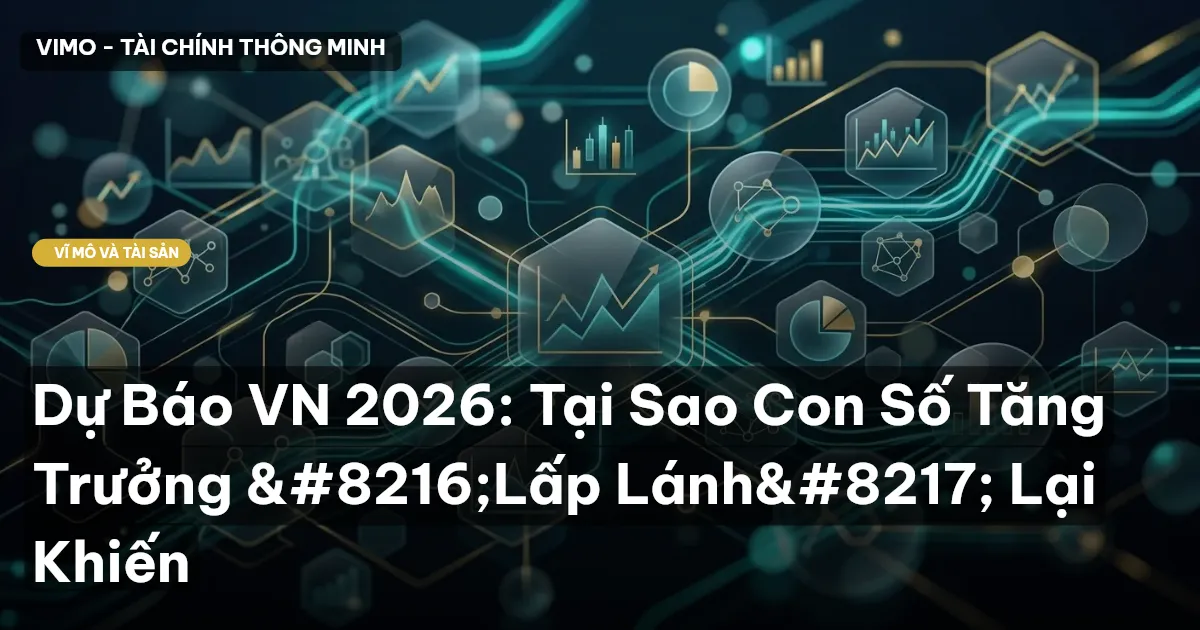 Dự Báo VN 2026: Tại Sao Con Số Tăng Trưởng ‘Lấp Lánh’ Lại Khiến