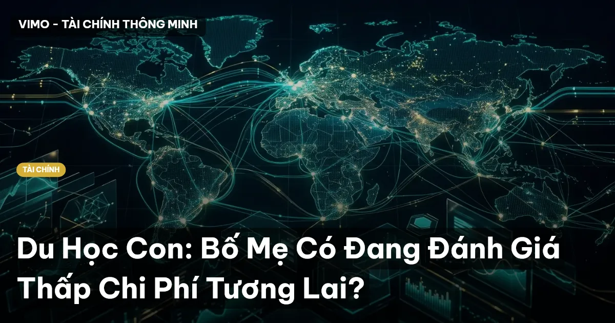 Du Học Con: Bố Mẹ Có Đang Đánh Giá Thấp Chi Phí Tương Lai?