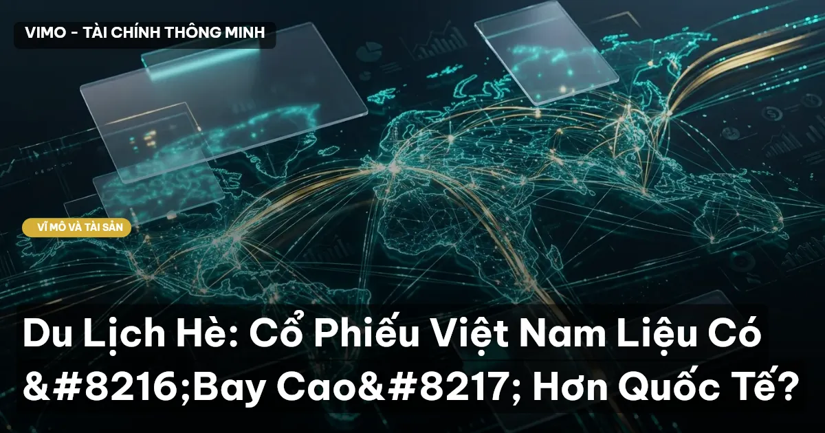 Du Lịch Hè: Cổ Phiếu Việt Nam Liệu Có ‘Bay Cao’ Hơn Quốc Tế?