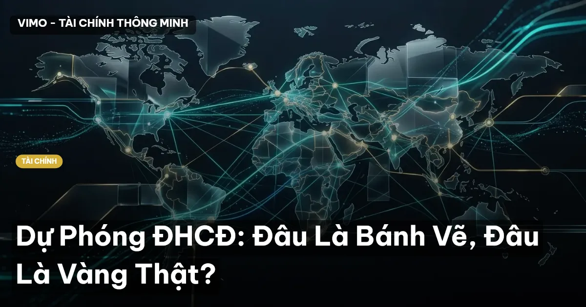 Dự Phóng ĐHCĐ: Đâu Là Bánh Vẽ, Đâu Là Vàng Thật?