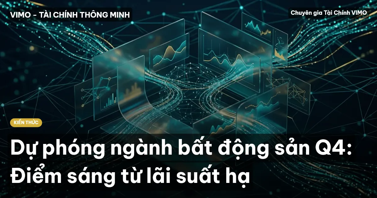 Dự phóng ngành bất động sản Q4: Điểm sáng từ lãi suất hạ