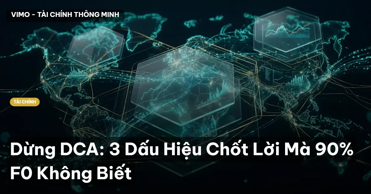 Dừng DCA: 3 Dấu Hiệu Chốt Lời Mà 90% F0 Không Biết